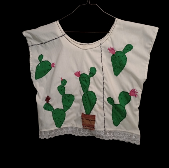 Handmade patchwork top - Picture 1 of 5